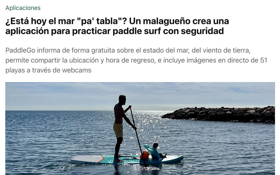 Artículo en La Opinión de Málaga
